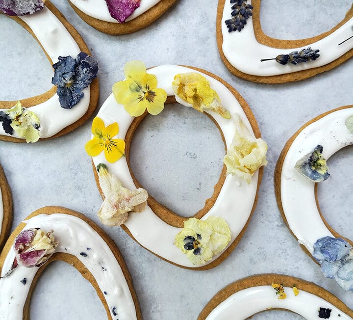 Easter egg cookies