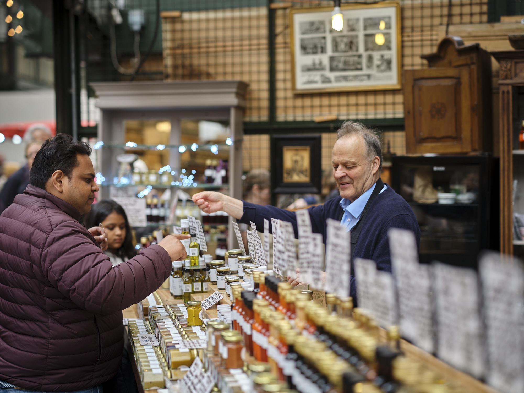 The Fitz Fine Foods stand