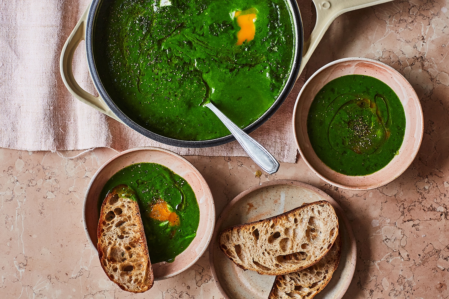 Wild garlic soup
