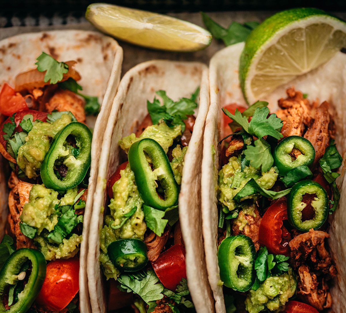 Leftover turkey carnitas, made from Borough Market ingredients