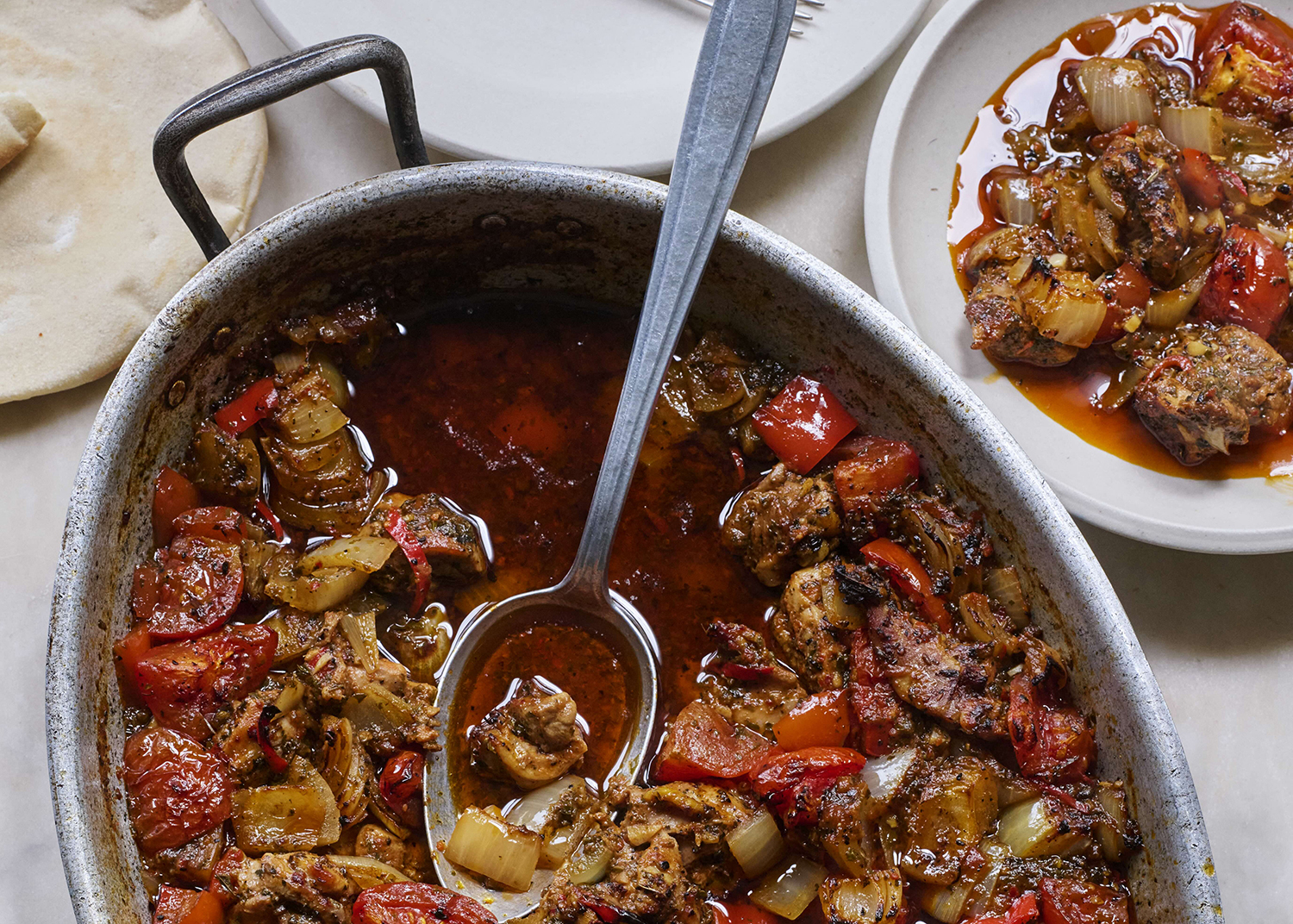 One-pot Urfa chilli chicken