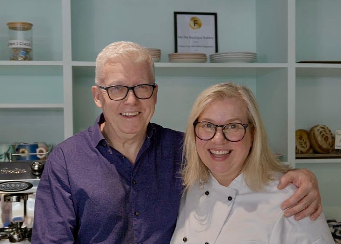 The owners of Ma Ma Boutique Bakery