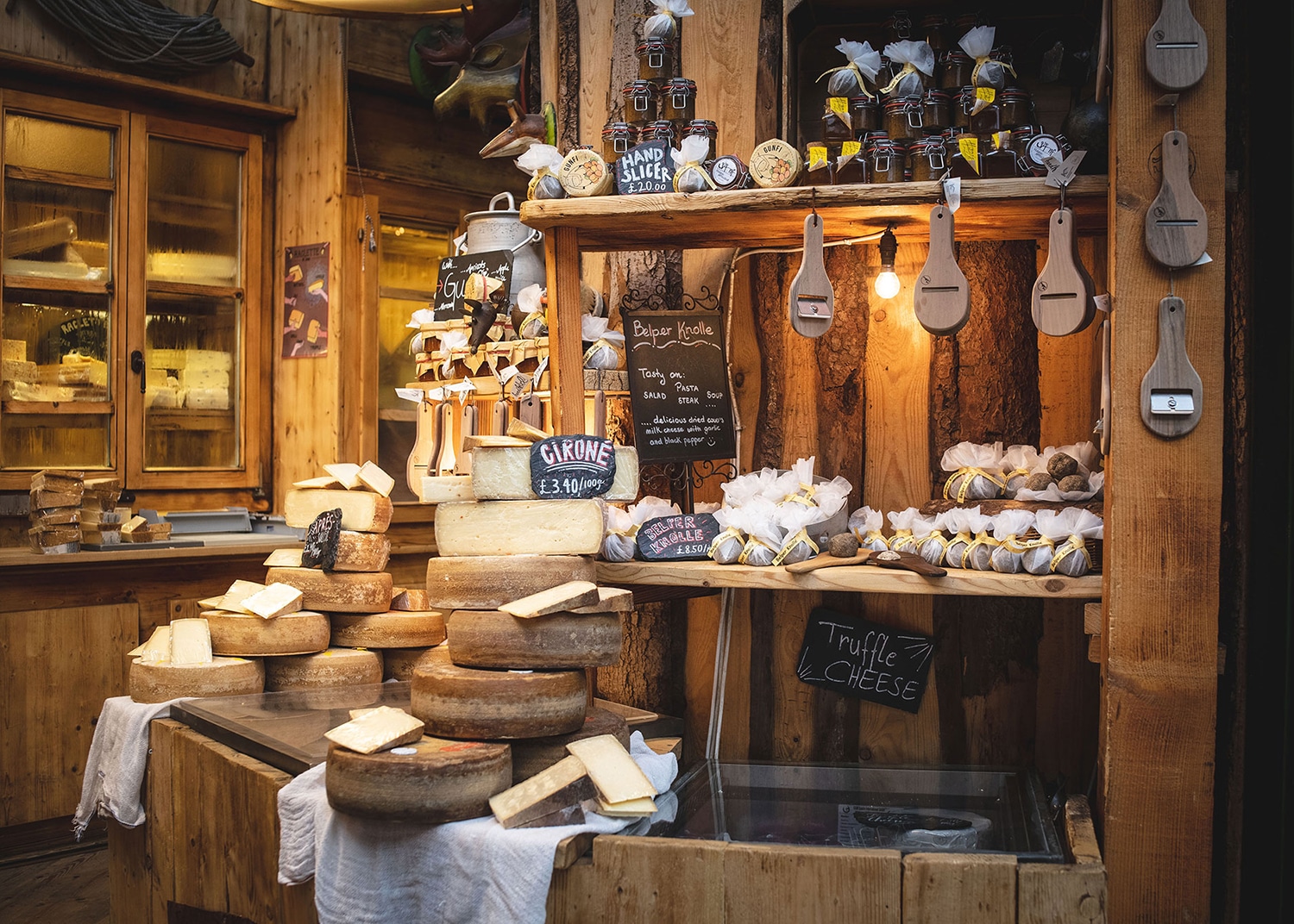 Jumi Cheese stand at Borough Market