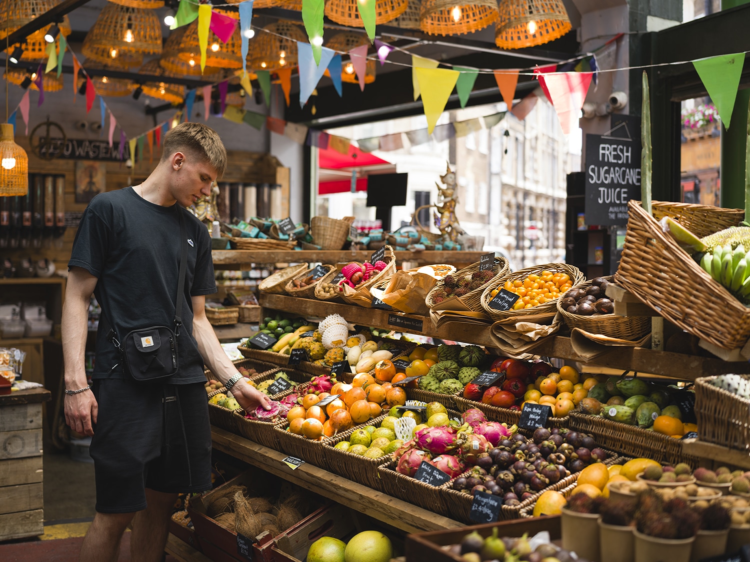 The Raya stand at Borough Market